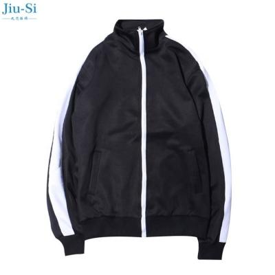 China Fashion Sustainable Side Lane Striped Jacket For Mens Sports Jacket for sale