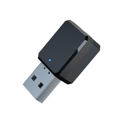 China New Arrivals KN318 Super Wireless Blueteeth 5.1 Mini USB Adapter Blueteeth Audio Receiver Dongle With MIC For Home Car Audio KN318 for sale