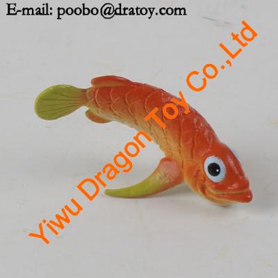 China 2020 Hot High Quality Viable Factory Price Festival Gift PVC Mini Aquarium Plastic Fish, Eco-friendly Kid Figurine Wild Animal Fish for sale