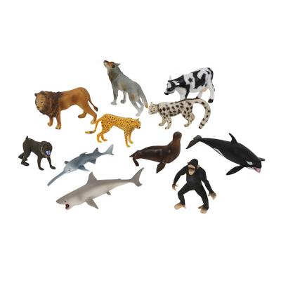 China Factory Wholesale Realistic PVC Plastic Wild Animal Toys Model Zoo Animal for sale