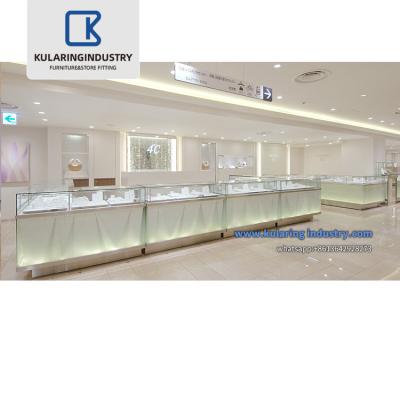 China Retail Store for Modern Stainless Steel Floor Counter Showroom Cafe Jewelery Cabinet Jewelery Store Furniture Standing Jewelery Display for sale