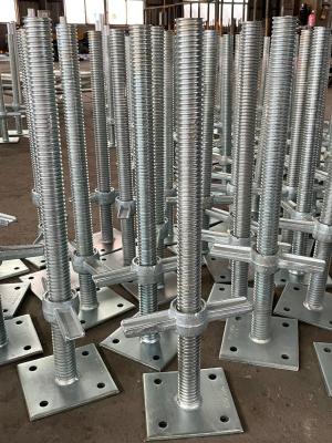 China Base electro galvanizada Jack andamios El soporte perfecto para la construcción en venta