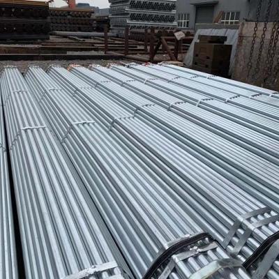 China Q195 Tubo de acero galvanizado para cercas redondas Tubo de acero para andamios galvanizado en venta