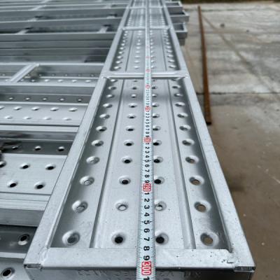 China Hot DIP Galvanized Steel Walking Board Scaffolding Formwork Construction Planks For America for sale