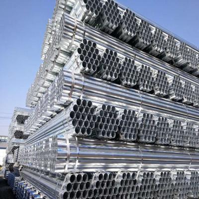 China Tubos de andamios de acero galvanizado robustos para una durabilidad a largo plazo en la construcción en venta