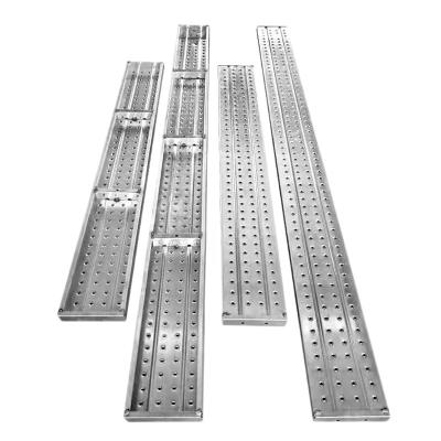 China Perforated Steel Plank Customized Galvanized Scaffolding Board Bs1139 Approval for sale