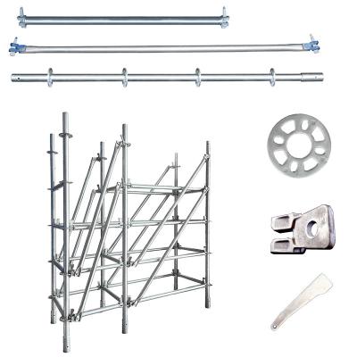 China 2m Ringlock Diagonal Brace Corrosion-resistant Hot-dipped Galvanized Q355 Steel for sale