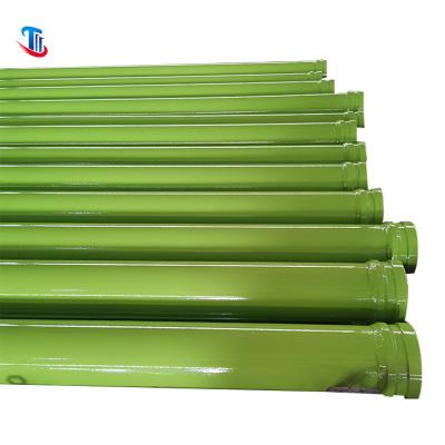 China Used for concrete transportation in construction works DN125 ST52 concrete pump pipe delivery seamless pipe for concrete pump truck for sale