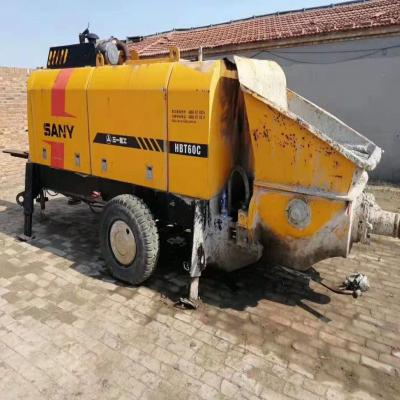 Chine concrete pump pipe cleaning good condition used concrete pump p.m second hand sany concrete pump. à vendre