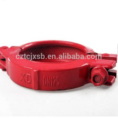 China High Quality Concrete Pump Pipe Flange Forging Pipe Clamp Snap Coupling For Wholesale zu verkaufen