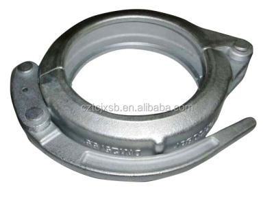 Cina Durable Galvanized Putzmeister/Schwing Communication Pipe DN125mm 5 Inch Concrete Pump Snap Pipe Flange in vendita