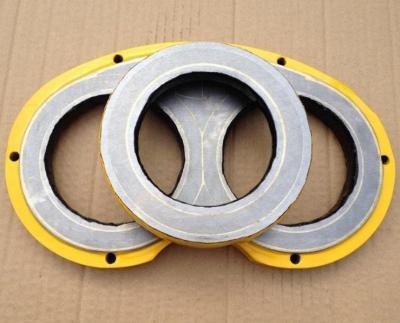 China Concrete Pump Parts Setting Boom Machine Concrete Pump Spare Parts Use DN230 Concrete Plate And Cutting Ring Concrete for sale