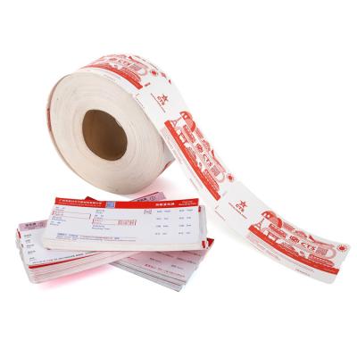 China Custom Waterproof OEM Factory Selling Airline Boarding Pass Printing Cardboard Paper Thermal Thermal Plane Ticket Blank Boarding Pass for sale