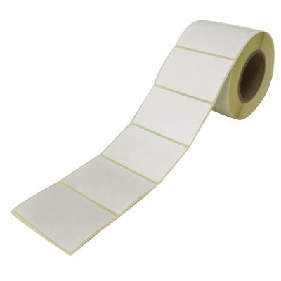 China Waterproof Direct Thermal Self Adhesive Packaging Shipping Labels For Shipping Supermarket 57x36mm 700 Labels Per Rolls for sale