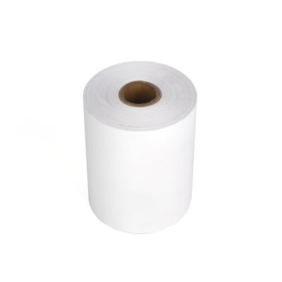 China Transfer With Tape Logo Printing White Blank Heat Rolls Custom Self Adhesive Thermal Transfer Label for sale