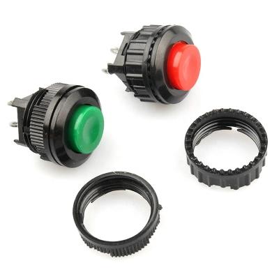 China 12mm Momentary Metal Normally Open Waterproof Push Button Switch for Electric Shower DS-500 for sale