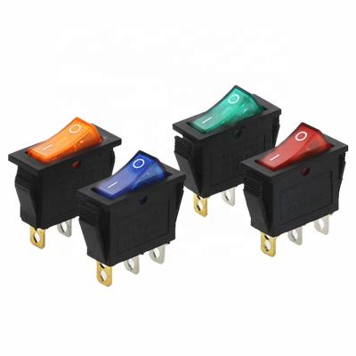 China On-off / self-locking / latching 3 way cqc kcd3 r11 rocker switch t125 55 16a 250v 1e4 t125 3 pin rocker switch for sale