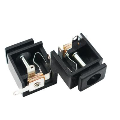 China DC009 5.5*2.1mm DC Power Jack Socket Female 3 Pin Panel Mount Residential/General Purpose Connector DC-009 for sale