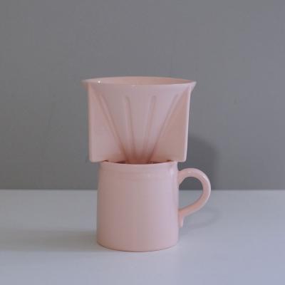 China Sustainable New Product Pink Personalized Novelly Design Ceramic Coffee Water Filter for sale