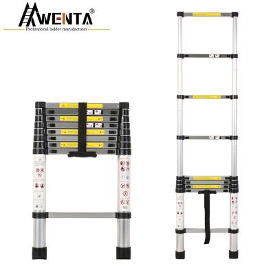 China High Quality 2.9M Folding Ladders Aluminum Telescopic Ladder for sale