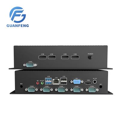 China For business GuanFeng i5-8250U dual core mini PC sopport AES-NI Pfsense vpn firewall FANLESS for sale