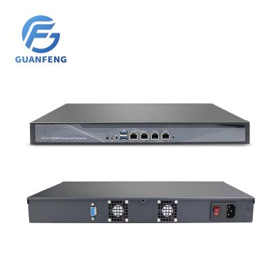 China For Business 1U Rack Mount J1900 2.00GHZ Dual Core DDR3L MSATA 4* Dual Core PC Appliances pfsense Linux Firewall Ports LAN Gigabit RJ45 Mini for sale