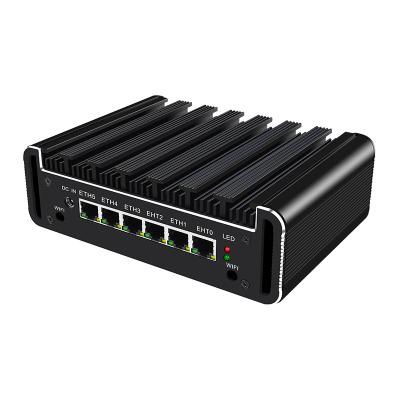 China For Business 4205U 5205U I5-10210U I7 10510U I3 I5 6LAN DDR4 Industrial Firewall Pfsense Mini PC Computer Ubuntu Centos ddwrt pfsense for sale