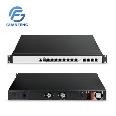 China For Guanfeng i3i5i7 Business 8*i211 6th-9th gen 8*i211 NIC 4*SFP+ 2*DDR4 Linux router OS pfsense PC firewall appliances pfsense for sale