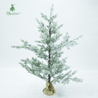 China 2021 simulation de navidad de chirstmas decor artificial christmas tree falling mini snow christmas christmas decoration for sale