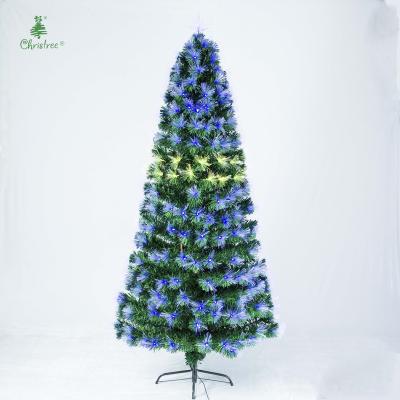 China Chirstmas Decor New Style Party Full Color Fiber Optic Christmas Tree Artificial Christmas Tree With LED for sale