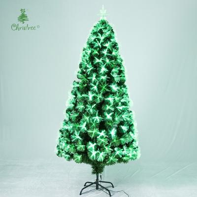 China Navidad 2021 New LED Chirstmas Decor Fiber Optic Christmas Tree Christmas Tree Chrismas Decor Christmas Tree Decorations for sale