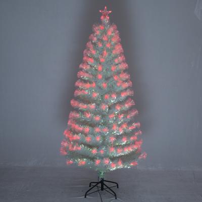 China Chirstmas Decor Xmas Tree Decoration Christmas Tree Decoration Starfish Full Color Fiber Optic Fiber Optic Ornaments for sale