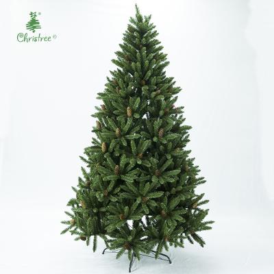 China Chirstmas decor factory direct supply of Christmas decorations, luxury pine cone Christmas tree, simulation decoration artificial Christmas tree for sale