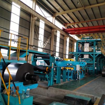 China High Working Speed ​​1220mm CRC Hot Dip Galvanizing Continuous Line for sale