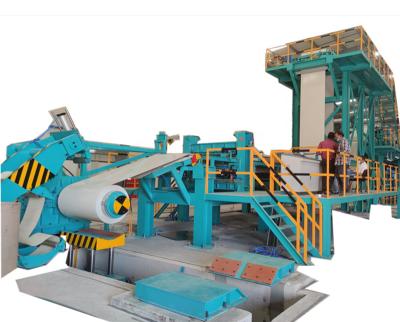 China Civil Color Coated Steel Production Line China Manufacturer for sale