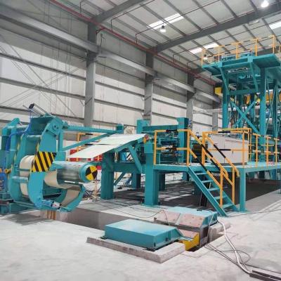 China Civil turnkey coil galvanizing and paint coating line with 70000 ton/y capacity supplied by HiTo Equipment Engineering for sale