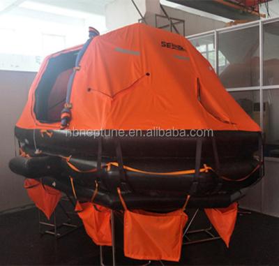 China Suitable for offshore crusing or open sea longer trips RMRS life raft for sale