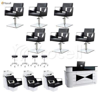 China Good Prices Modern Salon Furniture Multipurpose Chair Styling Back Chair Barber Chair Package for sale