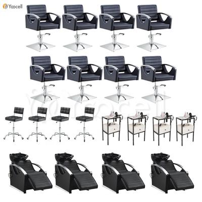 China Good quality modern wholesale promotional cut beauty salon styling chair salon equipment for sale