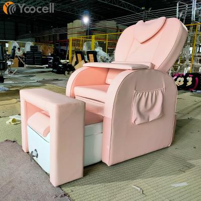 China Yoocell Modern Stylish Nail Salon Furniture Foot Spa Chair Pedicure Nail Spa Chair Pedicure Chair for sale