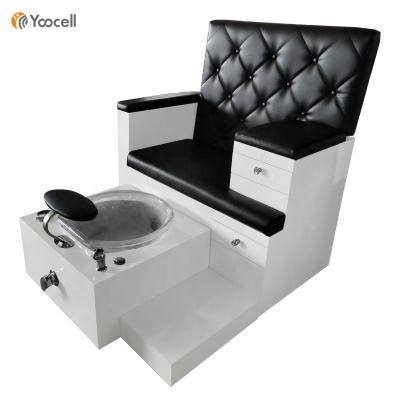 China Yoocell Pedicure SPA Chair Modern Luxury Manufacture Cheap Pedicure Nail Chair Yoocell Pedicure Nail Chair Manicure Chair Station for sale