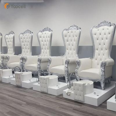 China Modern Luxury Electric High Quality Electric Cloth Foot Spa Manicure Chair Pedicure Spa Chair For Nail for sale