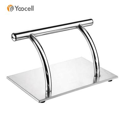 China Yoocell Convertible Stainless Steel Material Wholesale Footstool For Barber Chair for sale