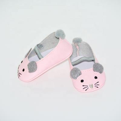 China MODEL TOY 2018 cute little mouse pink shoes suitable for 18 inch American girl factory for sale