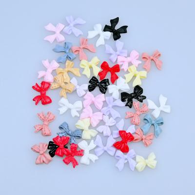 China For Kind Nail Art Resin Butterfly Bow Aurora Bowknot Gel Coating Nail Art Decoration Accessories Nail Ornament for sale