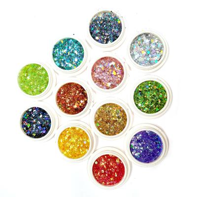 China For Nails Nail Powder Carving Acrylic Nail Extension Glitter Powder For Nails for sale