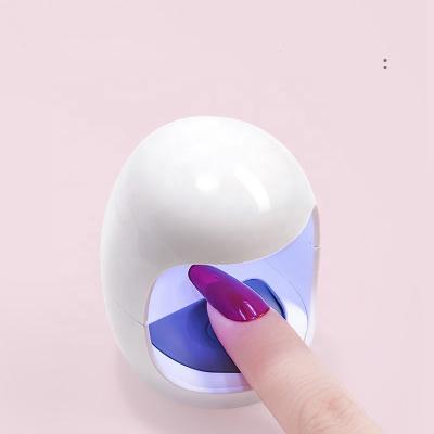 China Portable Stainless Steel LED MINI UV Nail Lamp USB Charge For Gel Polish Curing for sale