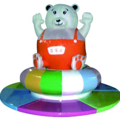 China Electric Playground Playground Playground Soft Toys Plastic Indoor Component Turntable For Kids for sale