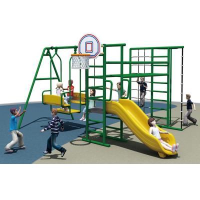 China Outdoor Kids Fitness Equipment and Swing Suit 17.39ft L*13.78ft W*8.86ft H 17.39ft L*13.78ft W*8.86ft H for sale