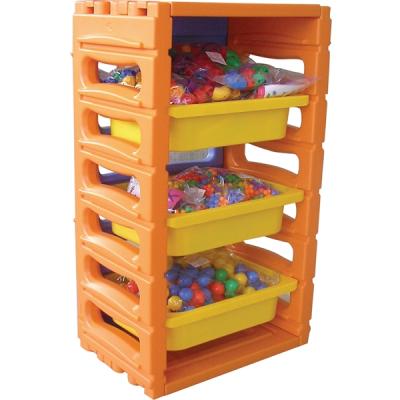 China Traditional Traditional Plastic Baby Toy Shelf for sale